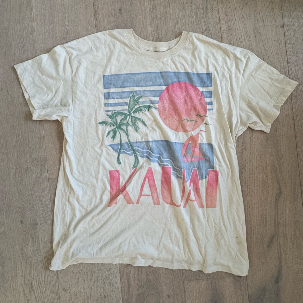 Oversized Graphic Tee | L